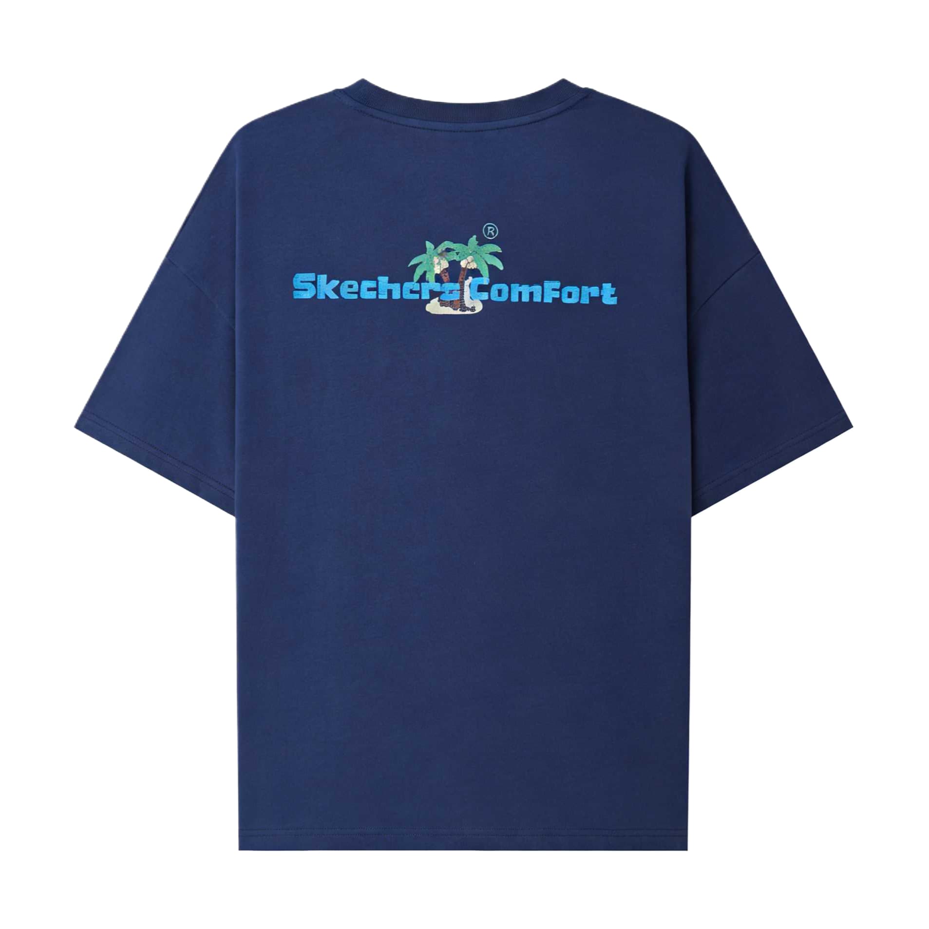Футболка Skechers Kids Medieval Blue 007D Детская футболка - изображение 2