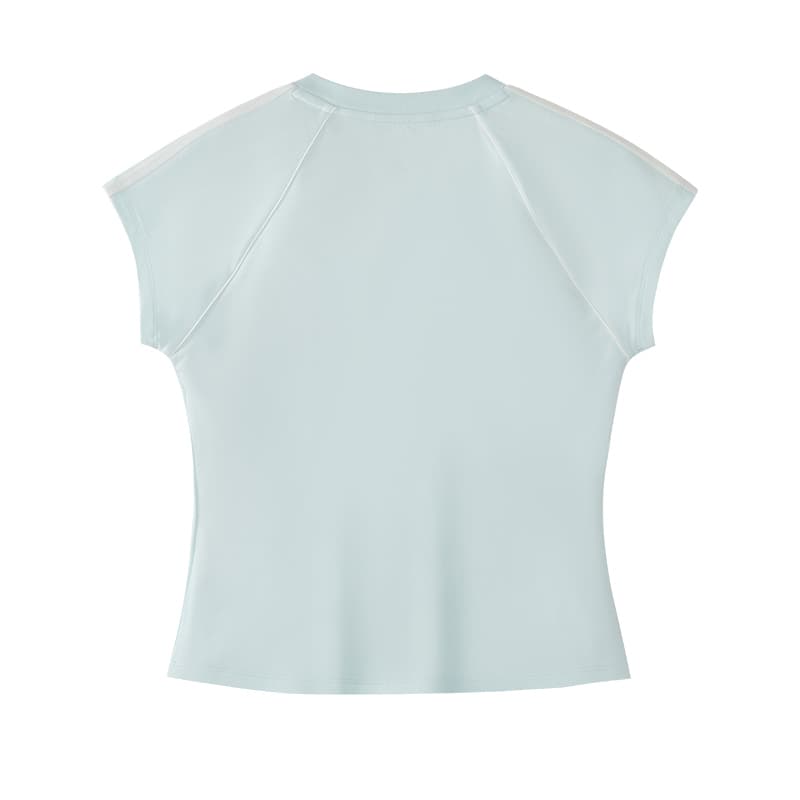 Футболка FILA FUSION Life T-Shirt Женская Освежающий Вязаный Зеленый - изображение 2