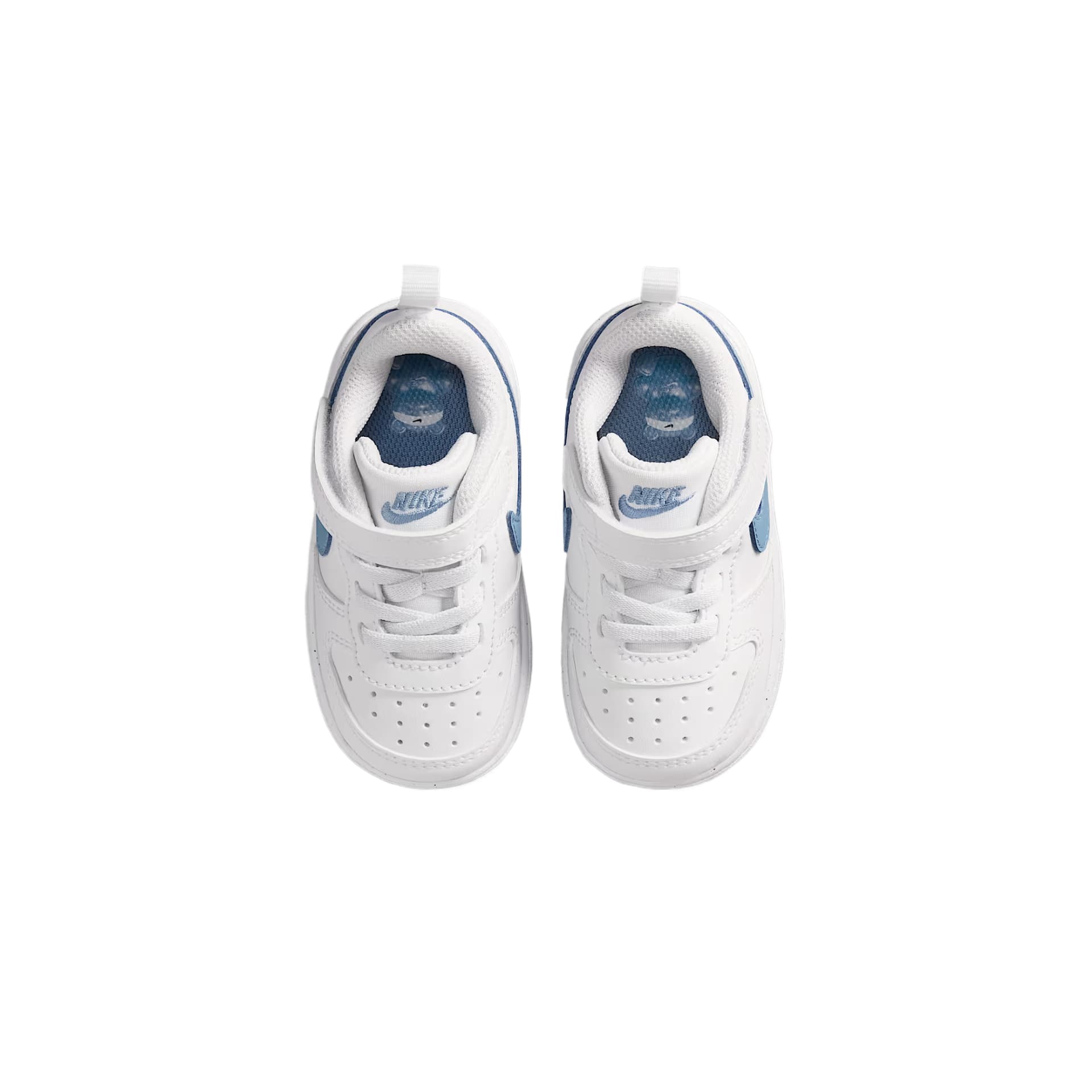 Кроссовки Nike Court Borough Синтетическая кожа текстиль Низкие кеды для малышей Новорожденные и малыши - изображение 3