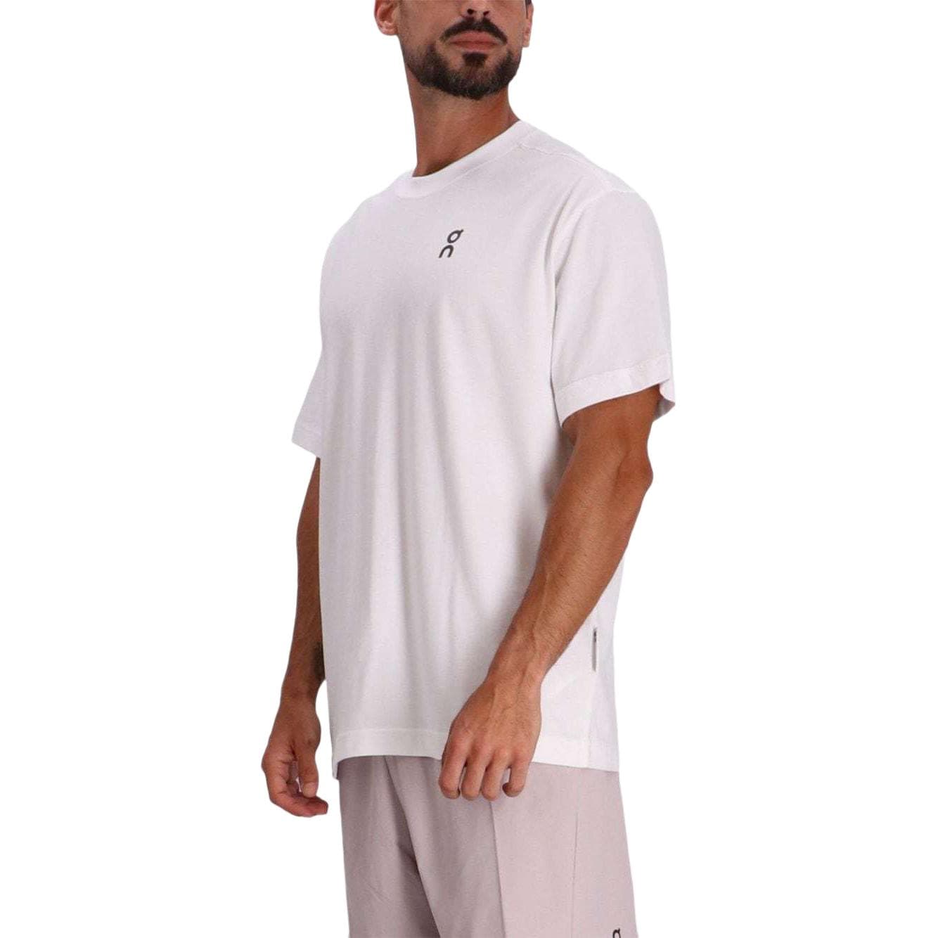 Футболка On RunningClub T-Shirt Мужская Белая - изображение 2