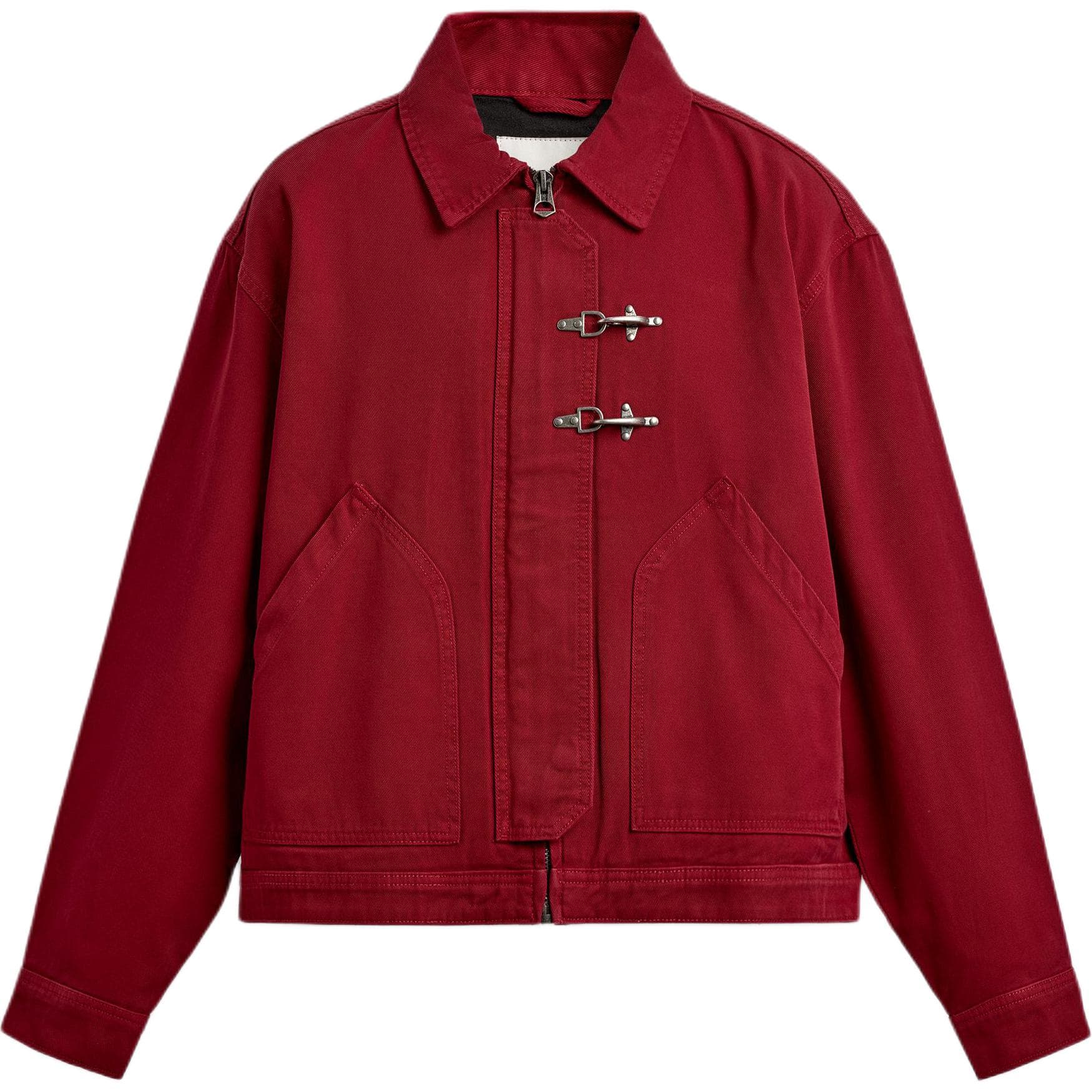 Куртка zara Красный Мужской Куртки - изображение 1
