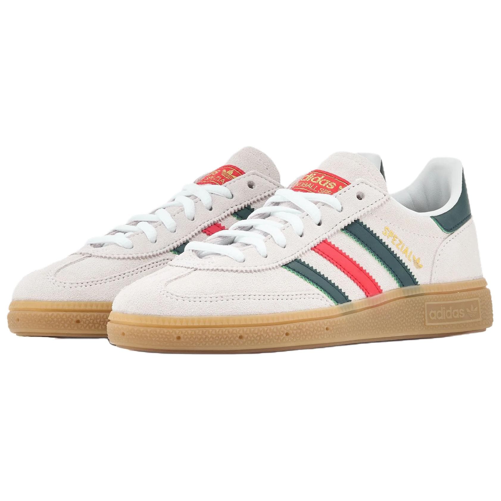Кроссовки Adidas Originals HANDBALL SPEZIAL Немецкая армейская обувь Мужская Бежевая - изображение 3