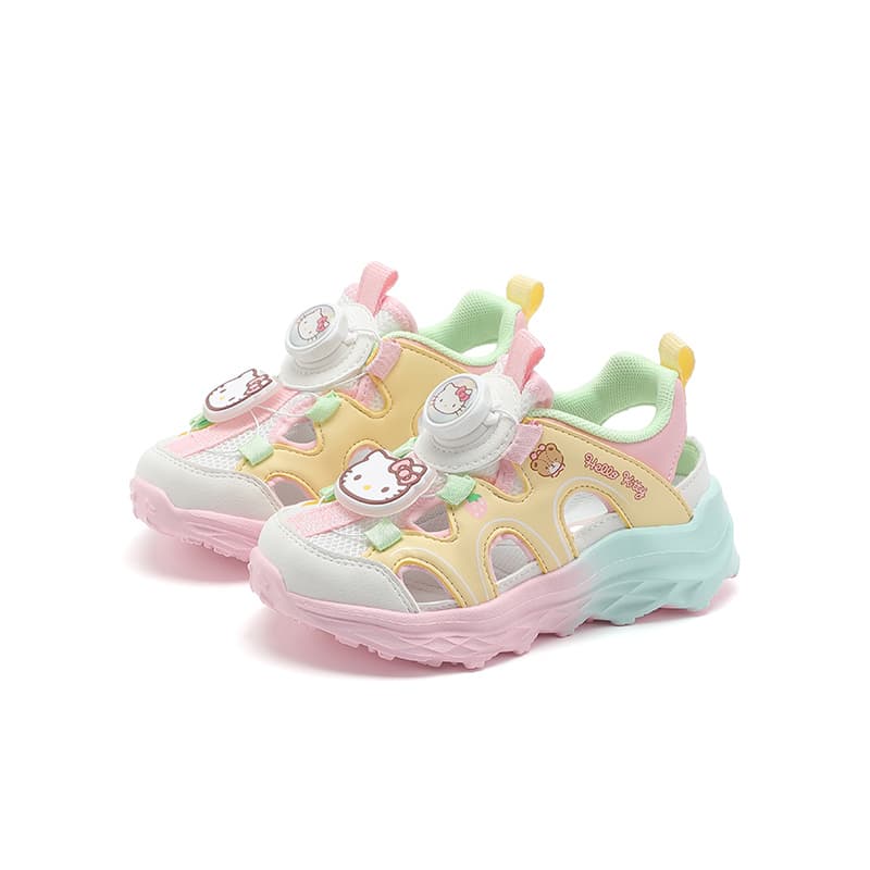 Санрио Hello Kitty Hello Kitty Отскок Увеличение Высоты Устойчивость к Износу Амортизация и Легкость Дышащий Низкий Верх - изображение 3