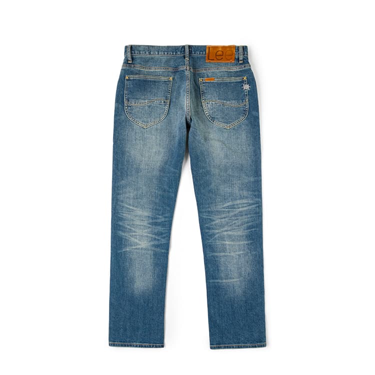 Штаны Lee Medium Dark Blue Men's Jeans Ли Мид Темно-Синий Мужские Джинсы - изображение 2
