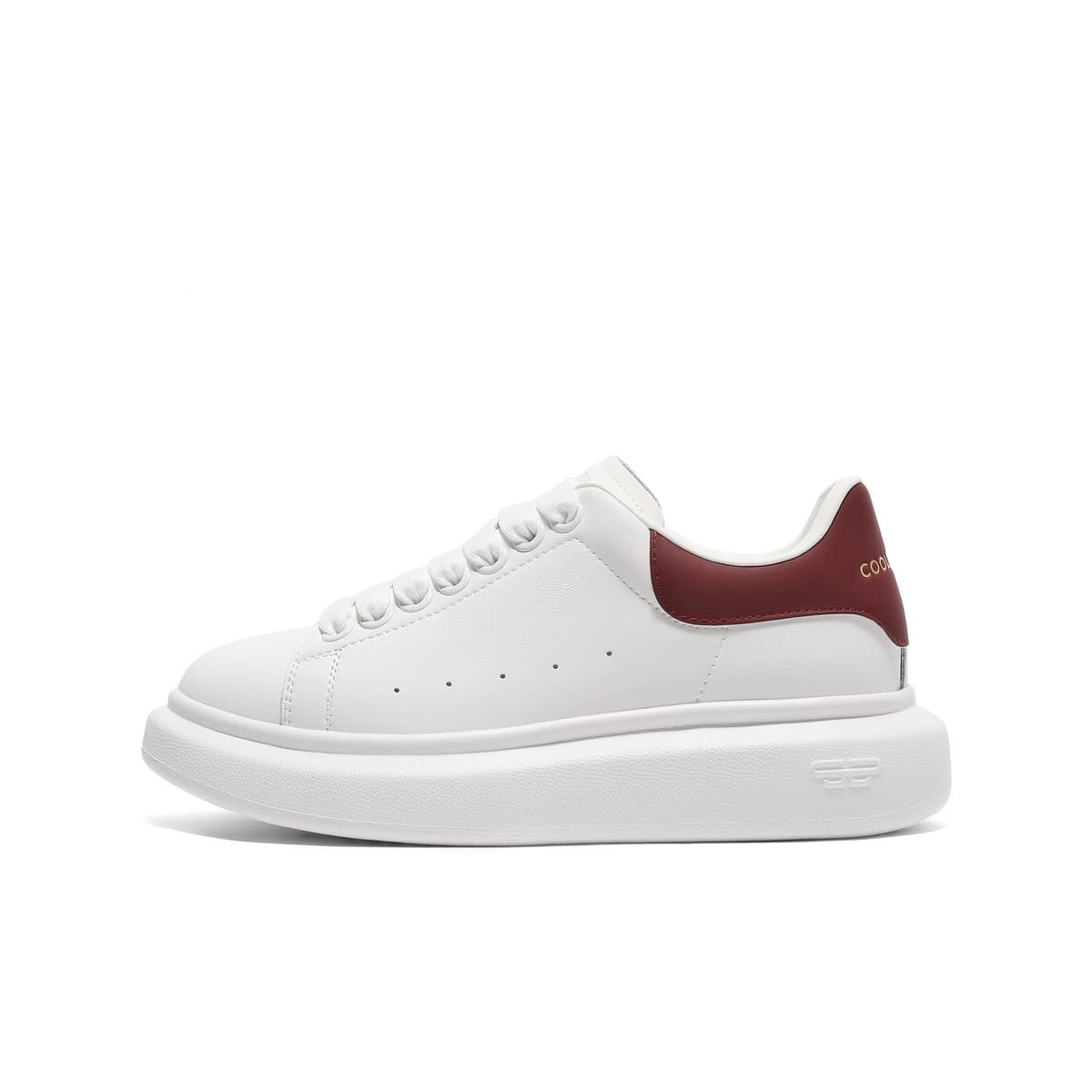 Кроссовки BELLE Low Top Sneakers White Red - изображение 1