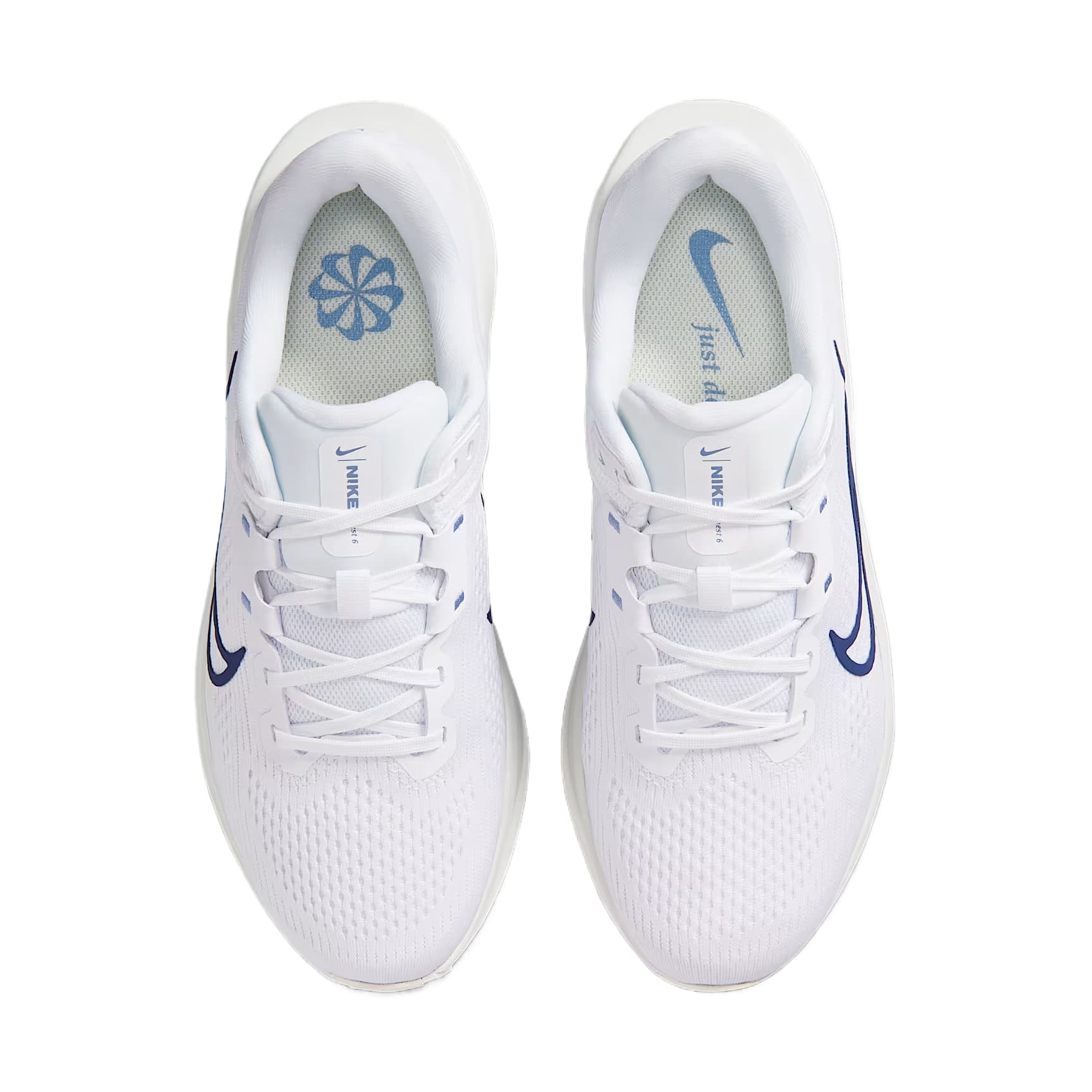 Кроссовки для бега NIKE QUEST 6 Support Rebound Низкие Беговые Кроссовки Женские - изображение 3