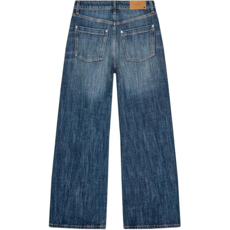 Джинсы ZARA Blue Women's Jeans ZARA Синие Женские Джинсы - изображение 2