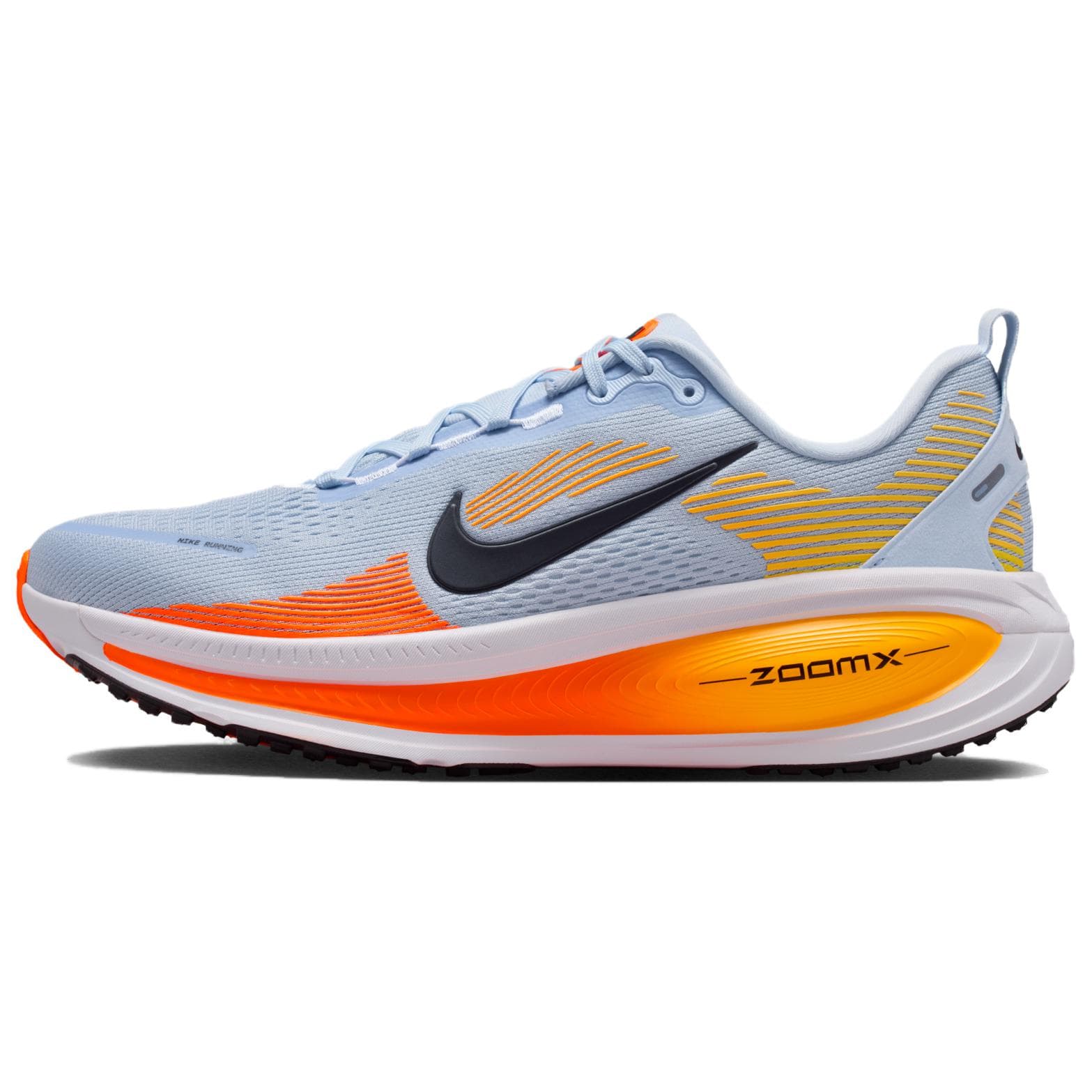 Кроссовки для бега NIKE Vomero 18 Дышащий Лоу-топы Беговые кроссовки Мужской Сине-оранжевый - изображение 1
