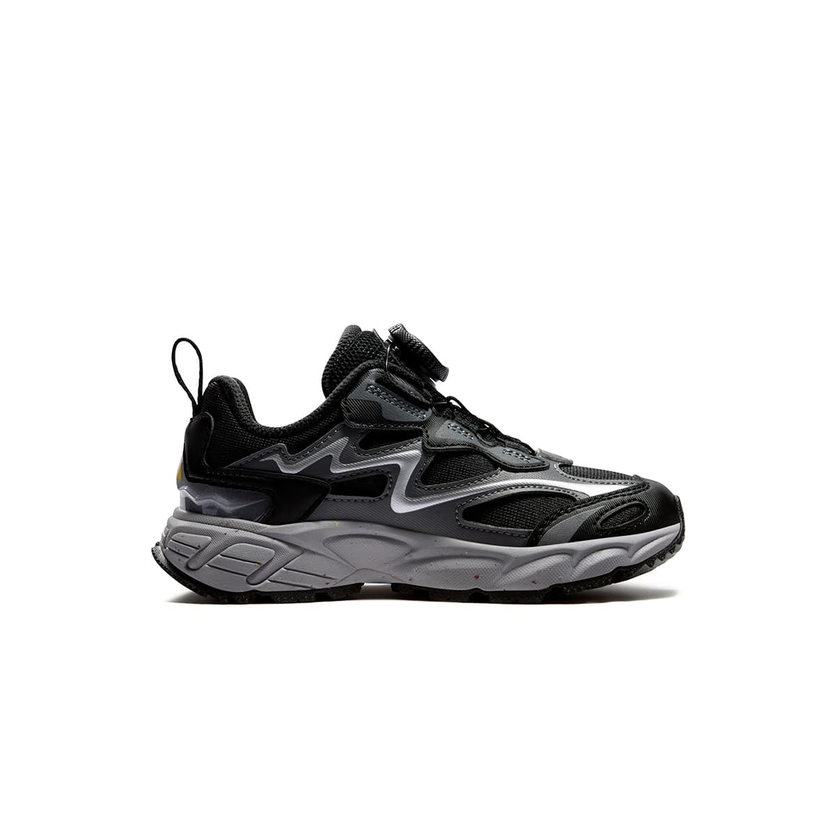 FILA KIDS Амортизация устойчивость к истиранию противоскользящая детская активная обувь черный дымчатый серый детский - изображение 2