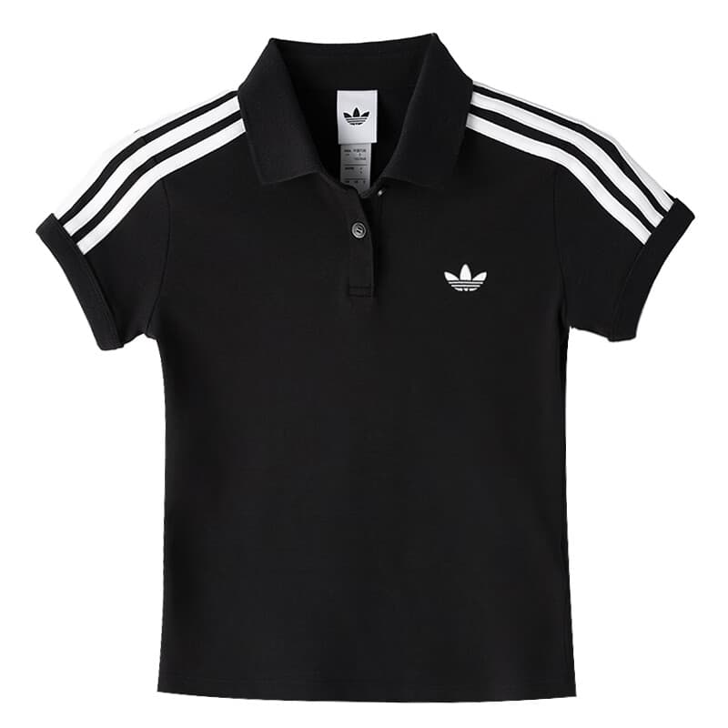 Adidas Originals 3 Stripes Поло Женские - изображение 1