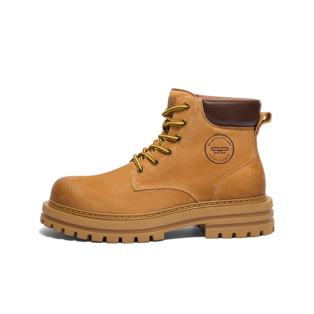 Ботинки BELLE Retro Casual Boots Outdoor Hiking Work Boots Mens - изображение 1