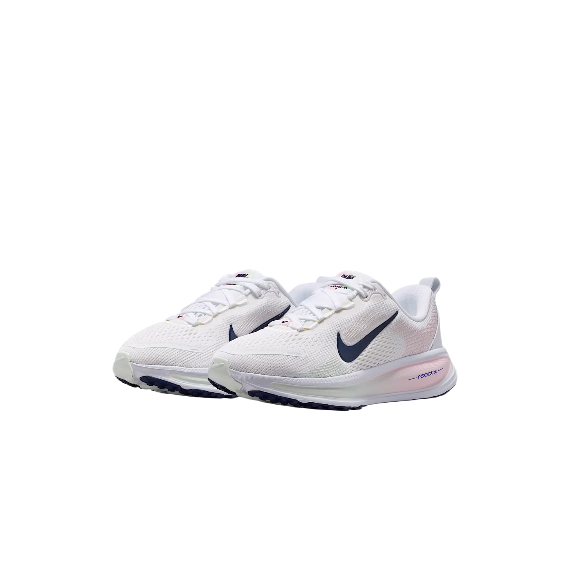 Кроссовки Nike Vomero 18 Ткань Отскок Дышащий Низкий Верх Беговые Кроссовки Детские - изображение 2