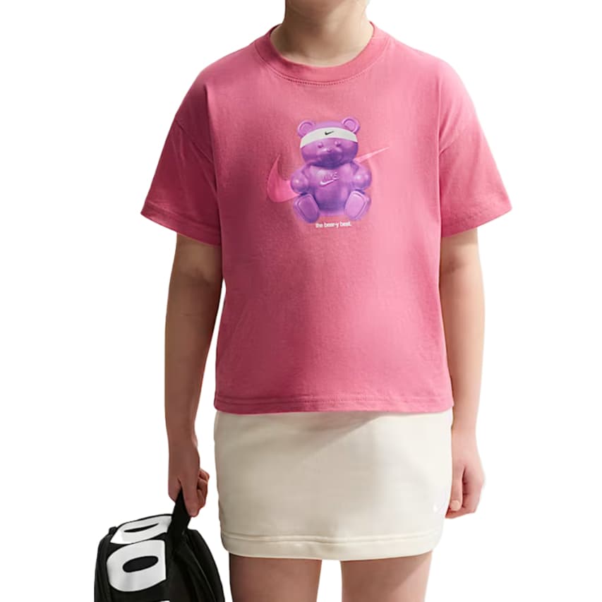 Футболка Nike Sportswear Красный Пион Kids T-рубашки - изображение 1