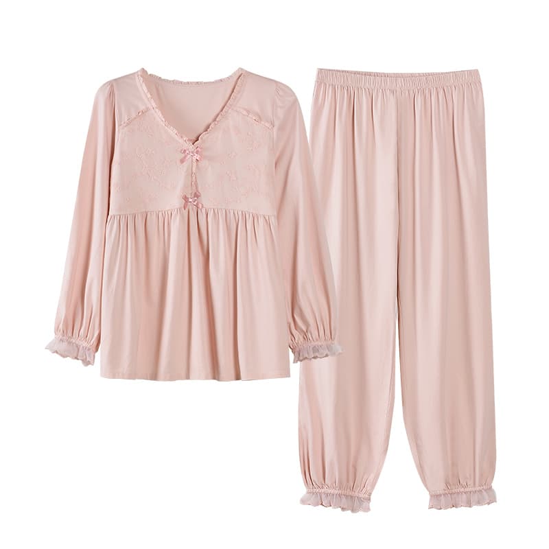 Пижама MIIOW Pink Set Women's Pajama Sets - изображение 1