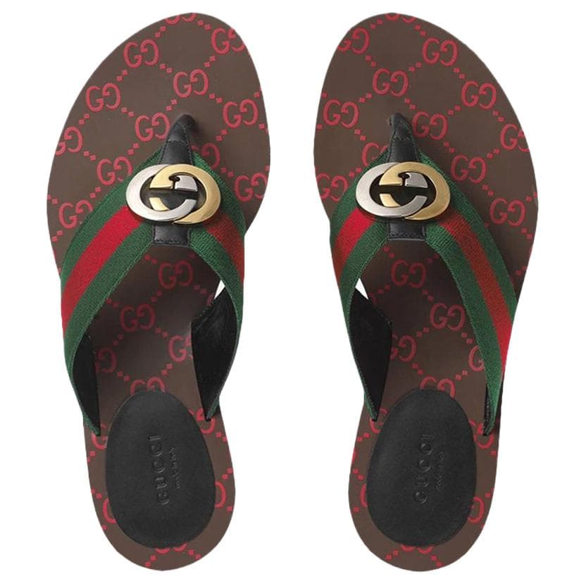 Шлёпанцы GUCCI GG - изображение 4