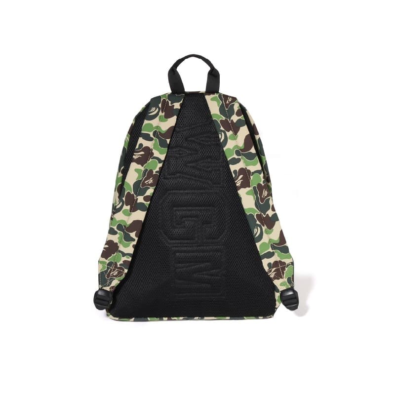 Рюкзак A BATHING APE Ткань Рюкзак Стандартный (Standard) Унисекс Синий Зеленый Розовый - изображение 6