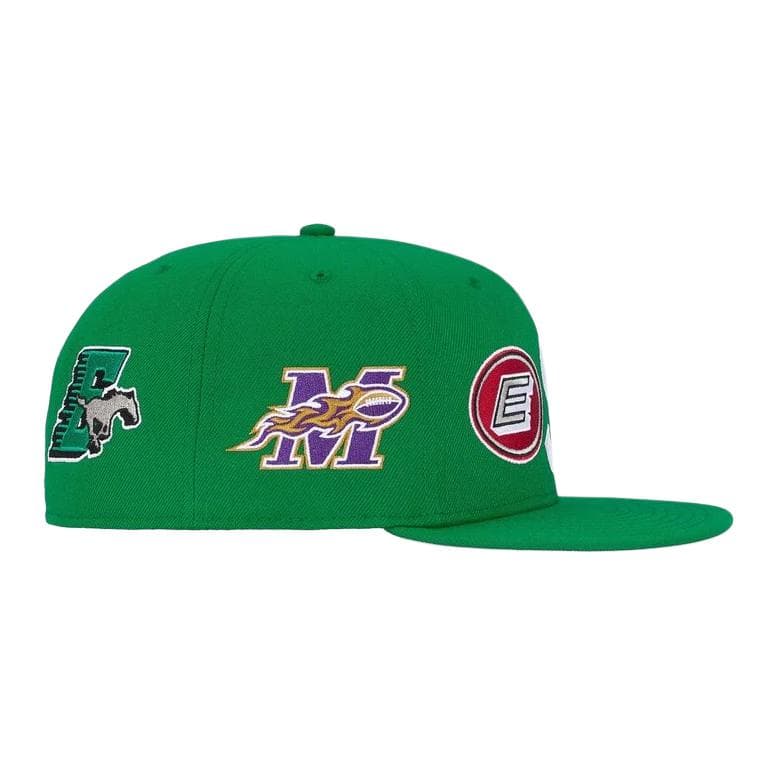 Кепка Supreme X New Era 59FIFTY Полиэстеровые кепки из полиэстерового волокна унисекс разноцветные - изображение 3