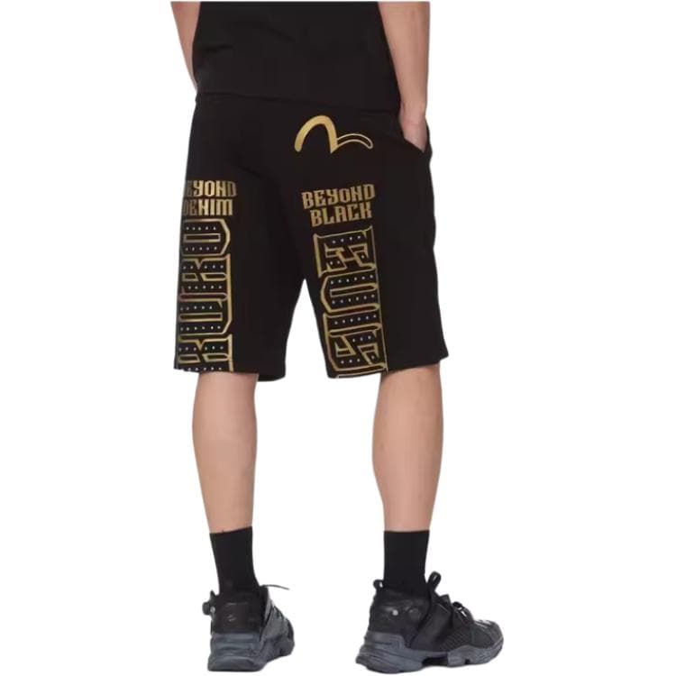 Шорты EVISU Shorts Black - изображение 6