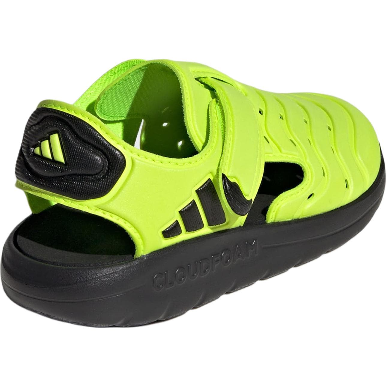 Сандалии Adidas WATER SANDAL 2 Низкие Сандалии для Детей с Поддержкой Неоново-Зеленый Детский - изображение 4