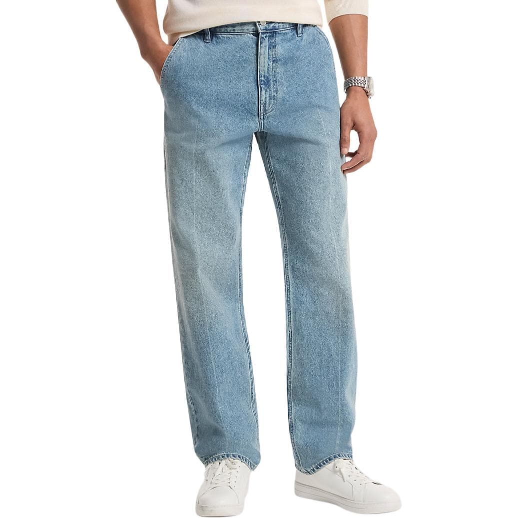 Штаны MICHAEL KORS Light Sky Blue Men's Jeans MICHAEL KORS Светло-небесные мужские джинсы - изображение 1