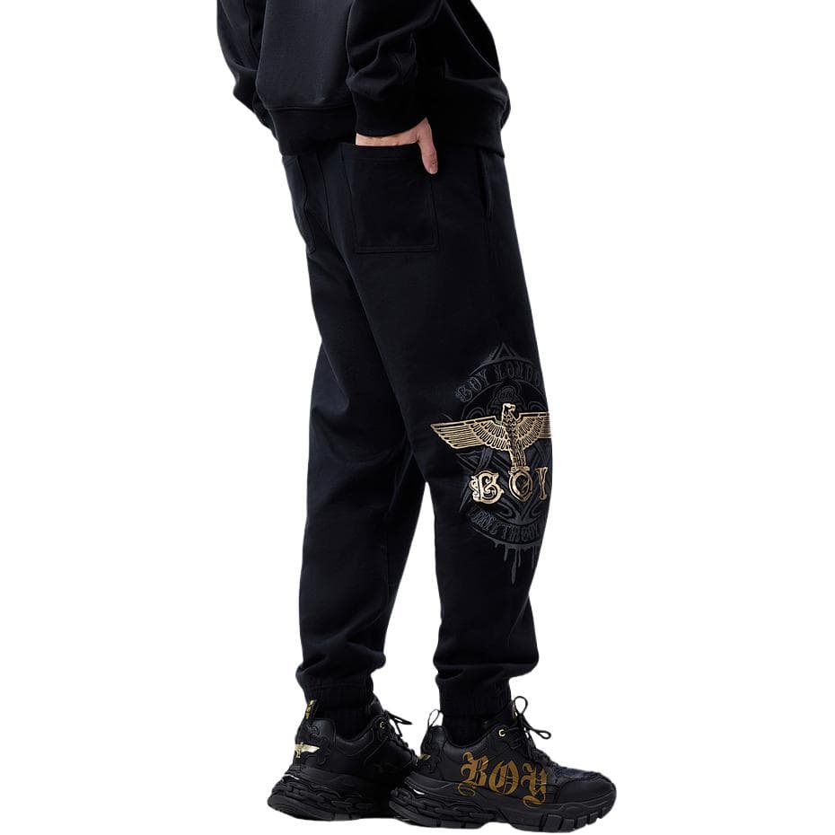 Штаны BOY LONDON Повседневные штаны Мужские Черные - изображение 4