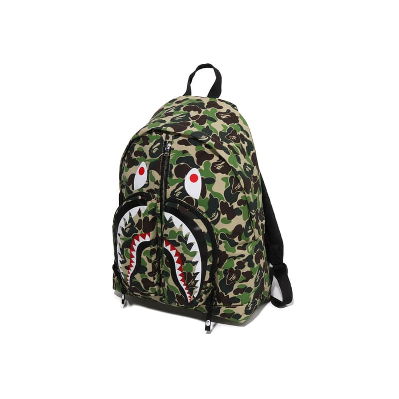 Рюкзак A BATHING APE Ткань Рюкзак Стандартный (Standard) Унисекс Синий Зеленый Розовый - изображение 5