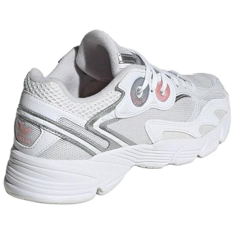 Кроссовки Adidas Originals Astir Abrasion Resistant Низкие Кроссовки с Толстой Подошвой Женские Белые - изображение 5