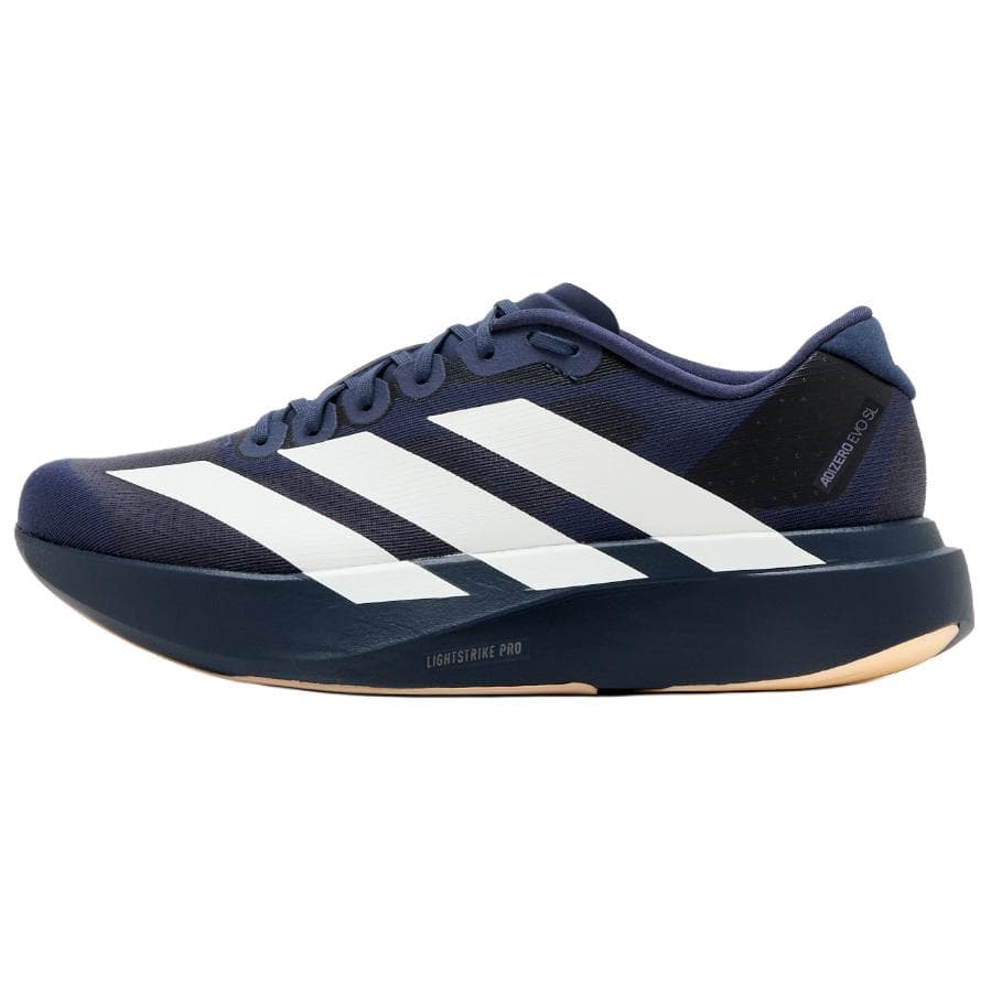 Кроссовки для бега Adidas Adizero Evo SL Беговые кроссовки Мужские Морской синий Белый - изображение 1