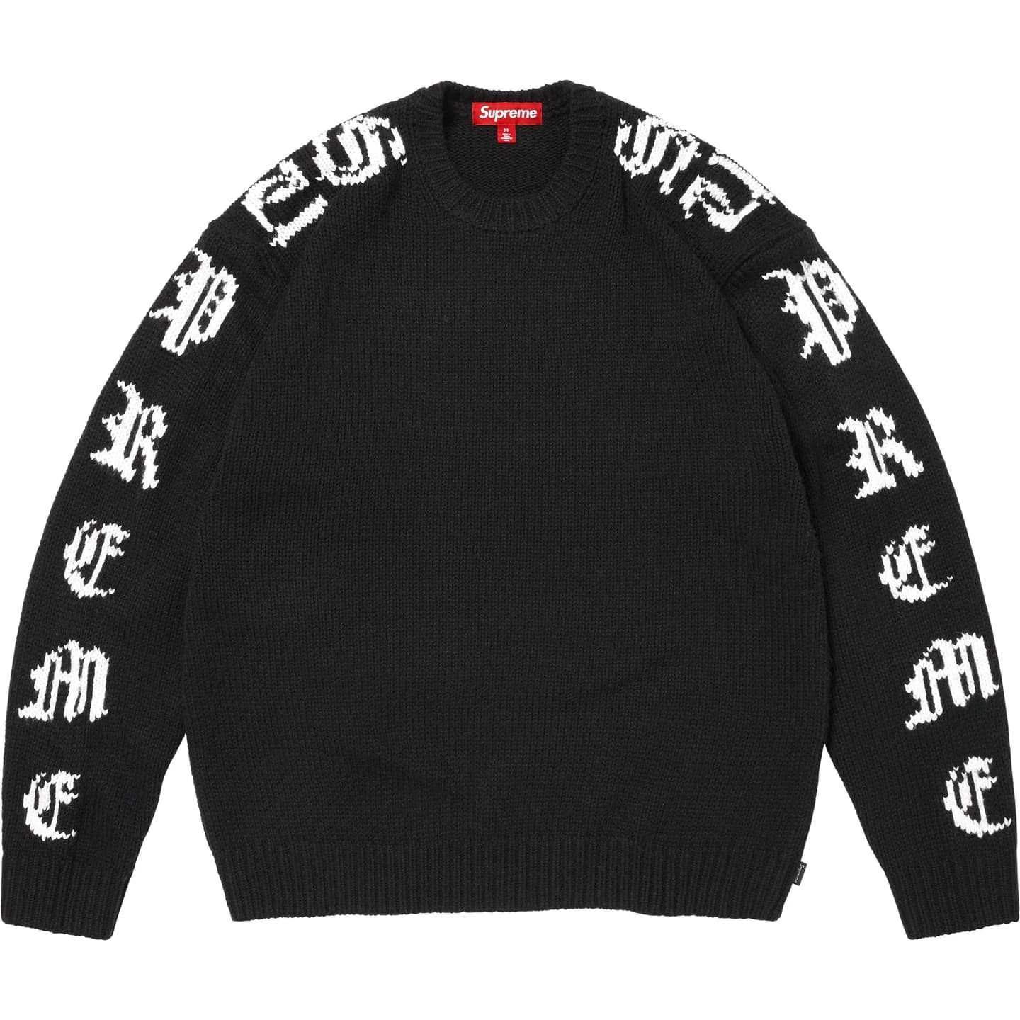 Кофта Supreme SS26 WEEK3 Old English Рукава Свитер Унисекс - изображение 1