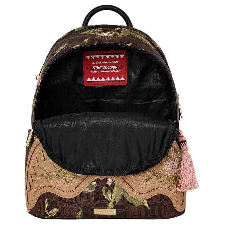 Рюкзак SPRAYGROUND ПВХ (поливинилхлорид) Рюкзак Унисекс Коричневый - изображение 4
