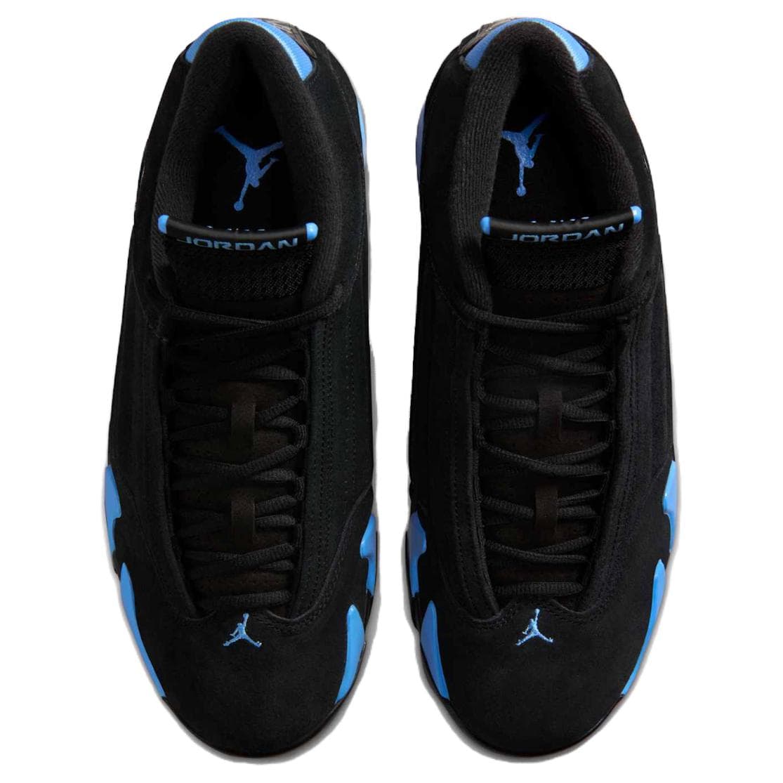 Ретро баскетбольные кроссовки Jordan Air Jordan 14 Low Топ Ретро-баскетбольные кроссовки Унисекс Чёрно-синий - изображение 4
