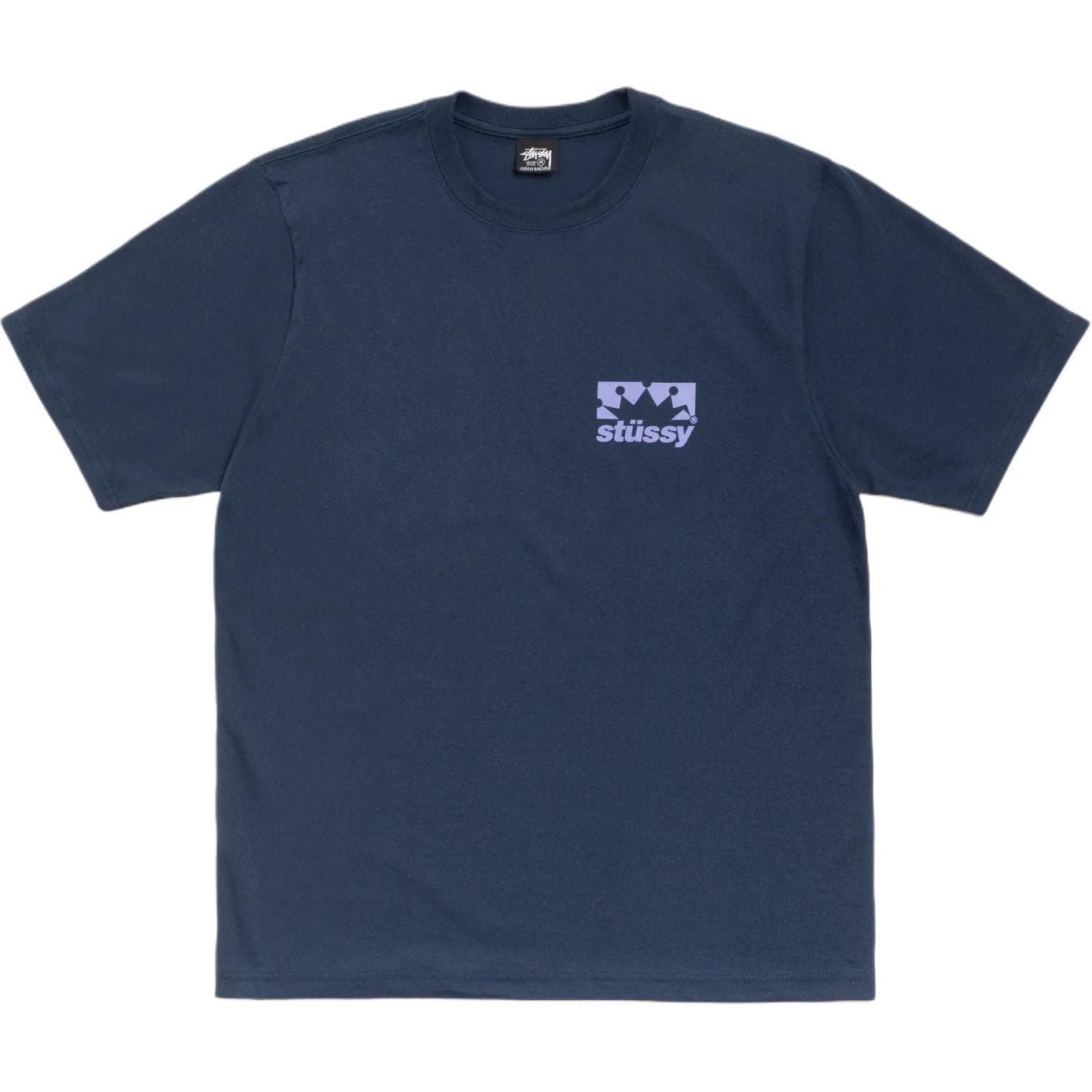 Футболка Stussy SS26 Коробка Корона Tee T Рубашка Унисекс - изображение 2