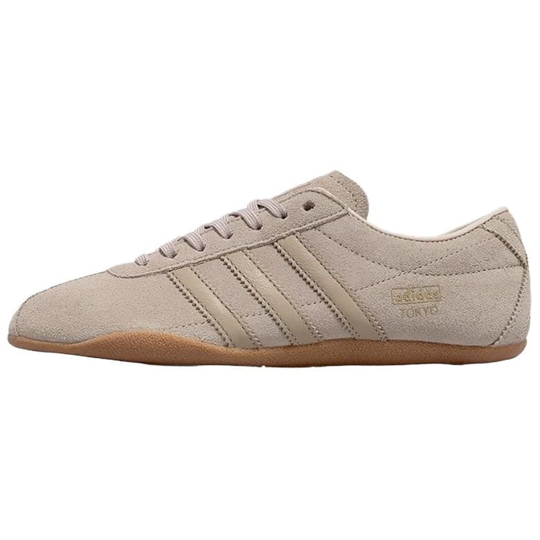 Кроссовки Adidas Originals Tokyo Износостойкий Дышащий Низкий Топ Повседневная Обувь Женская Светлый Бежевый - изображение 1