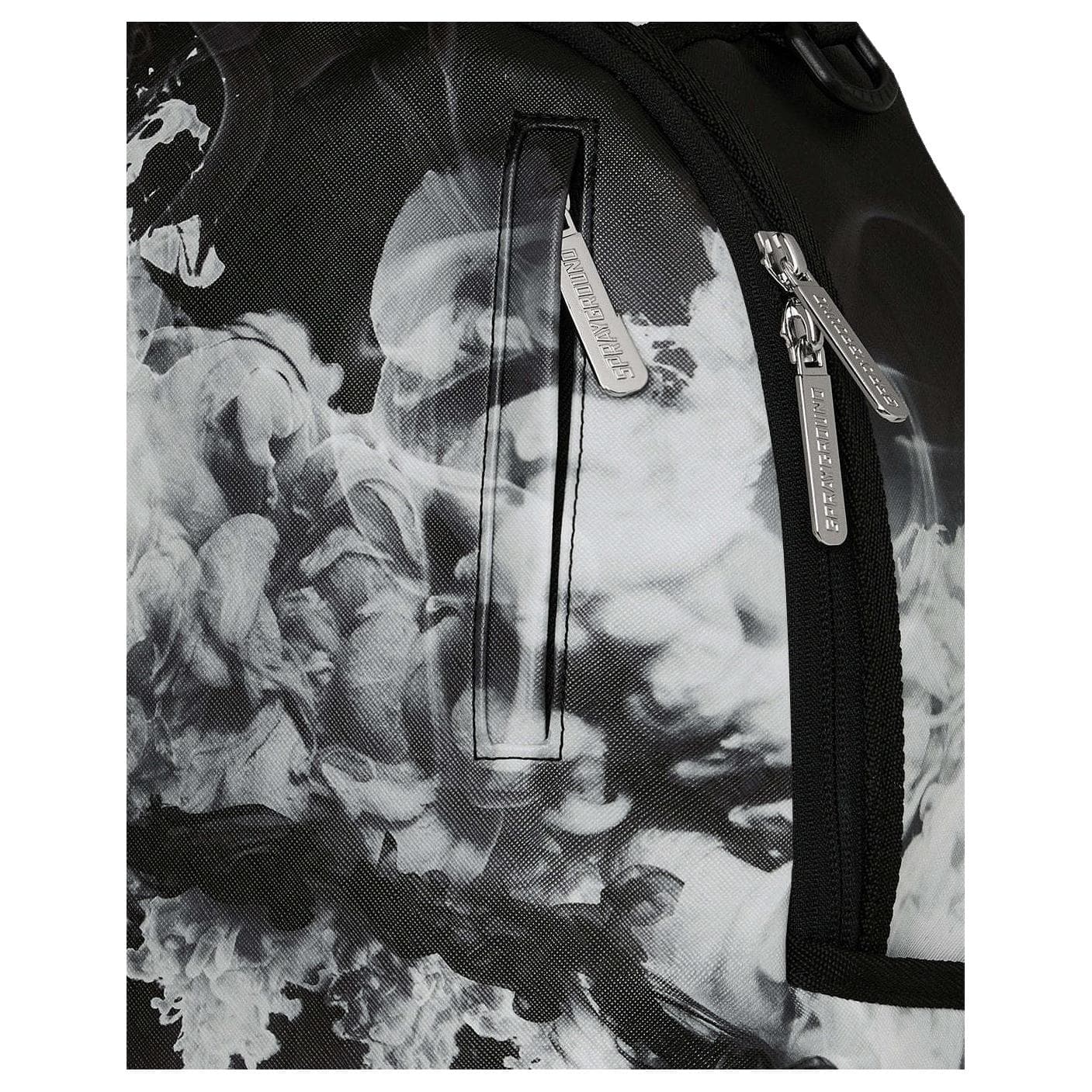 Рюкзак SPRAYGROUND ПВХ (поливинилхлорид) Рюкзак Унисекс Черный Белый - изображение 6