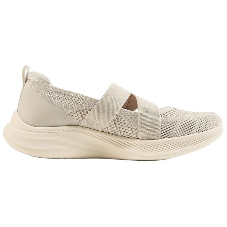 Skechers Bobs Moda Flex Mary Jane Женские Туфли Сливочного Цвета - изображение 2