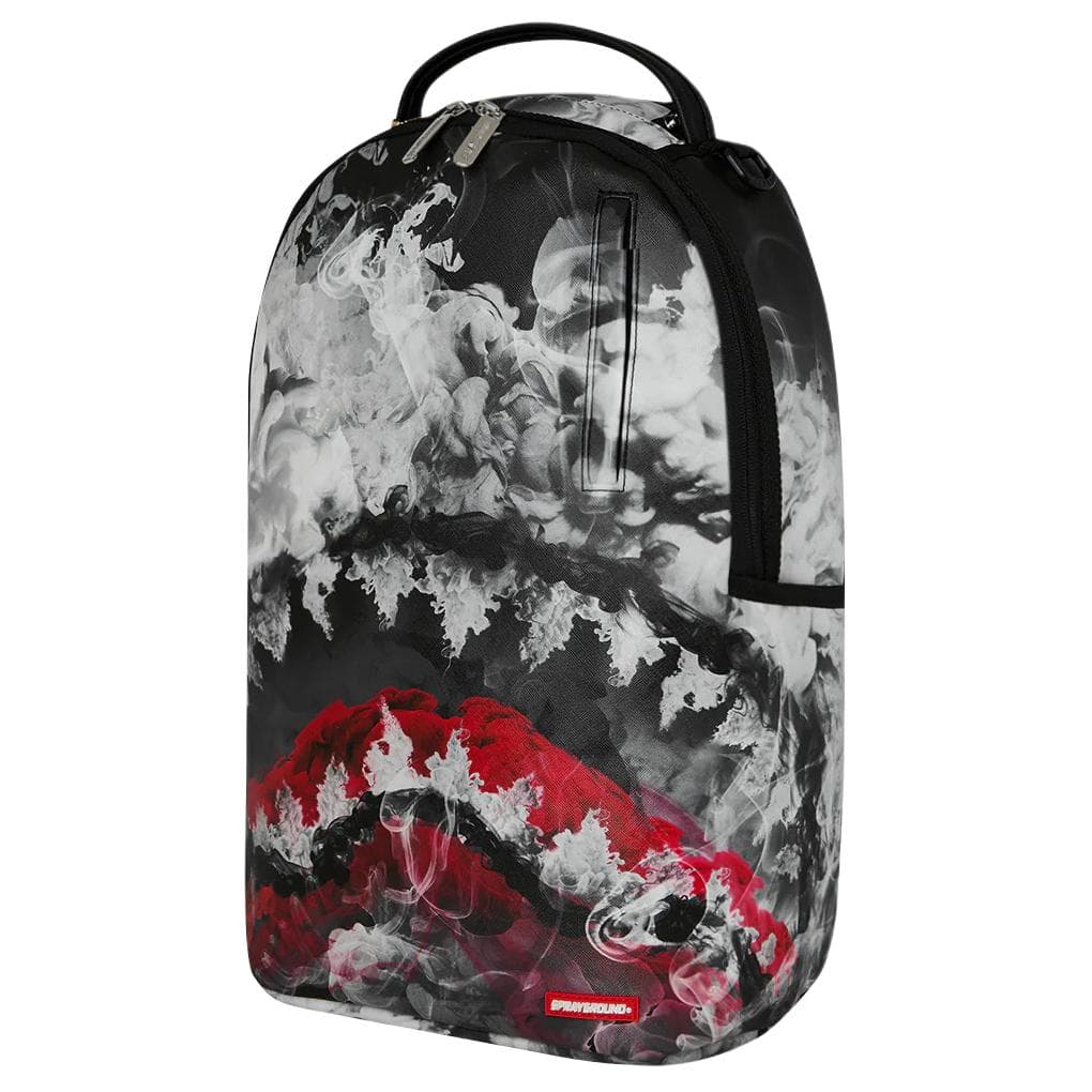 Рюкзак SPRAYGROUND ПВХ (поливинилхлорид) Рюкзак Унисекс Черный Белый - изображение 3