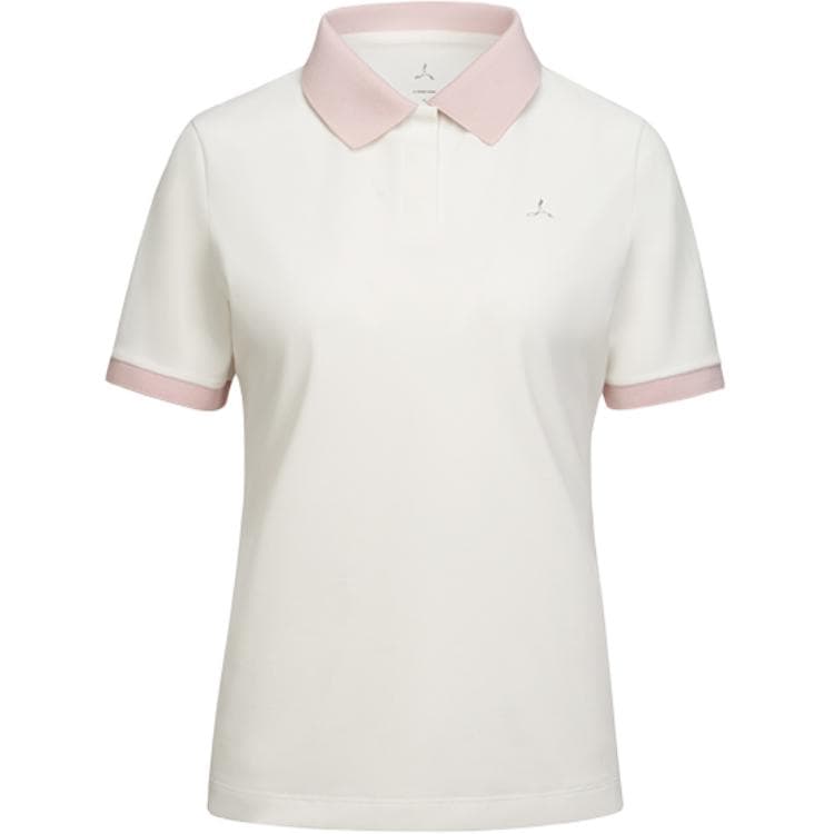 LI-NING 1990 Elite Holiday Inspiration Jacquard Short Sleeve Polo Comfortable Fabric Womens - изображение 1