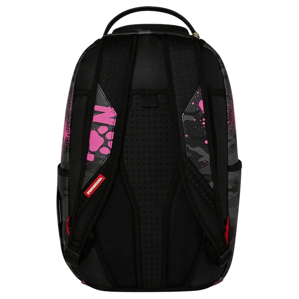 Рюкзак SPRAYGROUND X SNOOPY Коллаборация ПВХ (поливинилхлорид) Рюкзак Унисекс Черный и Розовый - изображение 5