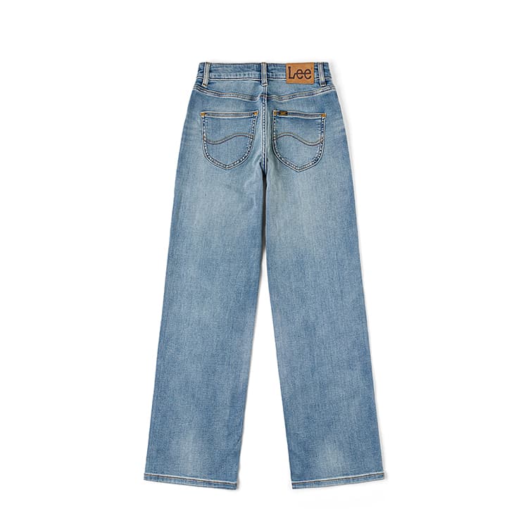 Джинсы Lee Medium Light Blue Women's Jeans Ли Медиум Светло-Синий Женские Джинсы - изображение 2