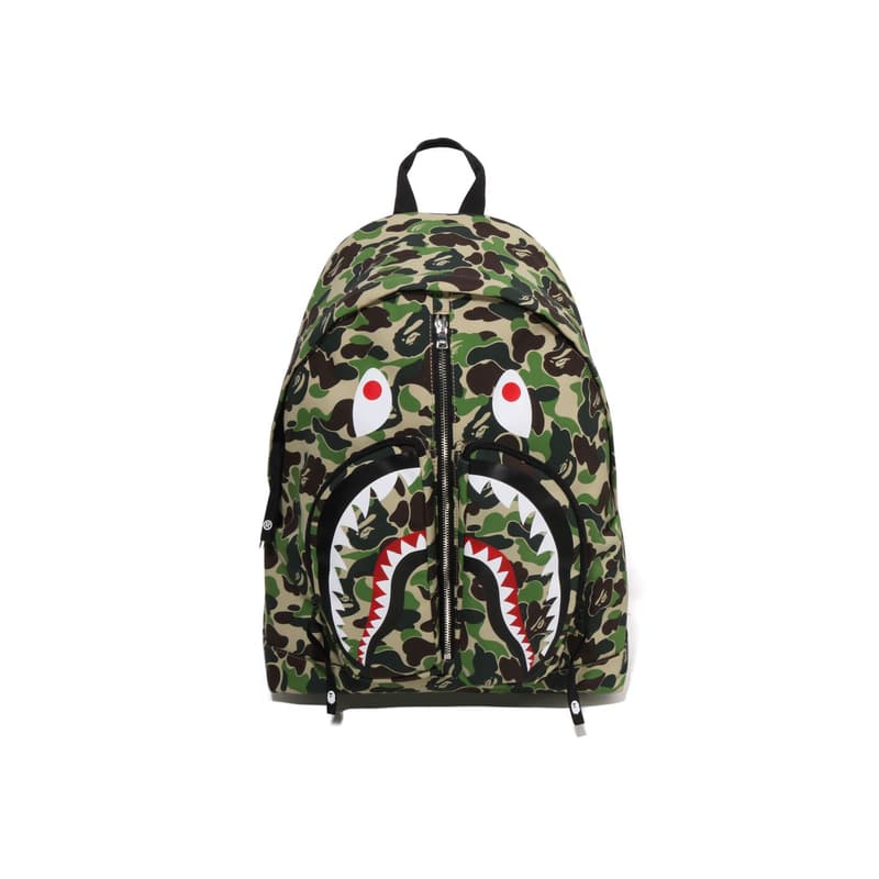 Рюкзак A BATHING APE Ткань Рюкзак Стандартный (Standard) Унисекс Синий Зеленый Розовый - изображение 4