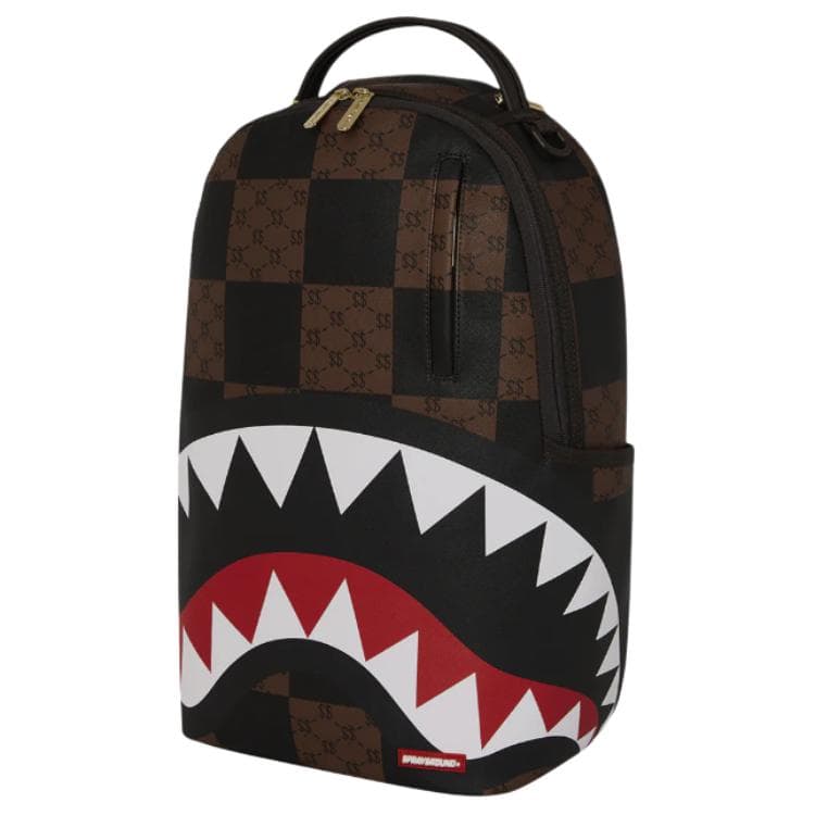 Рюкзак SPRAYGROUND ПВХ (поливинилхлорид) Рюкзак Унисекс Коричневый - изображение 3