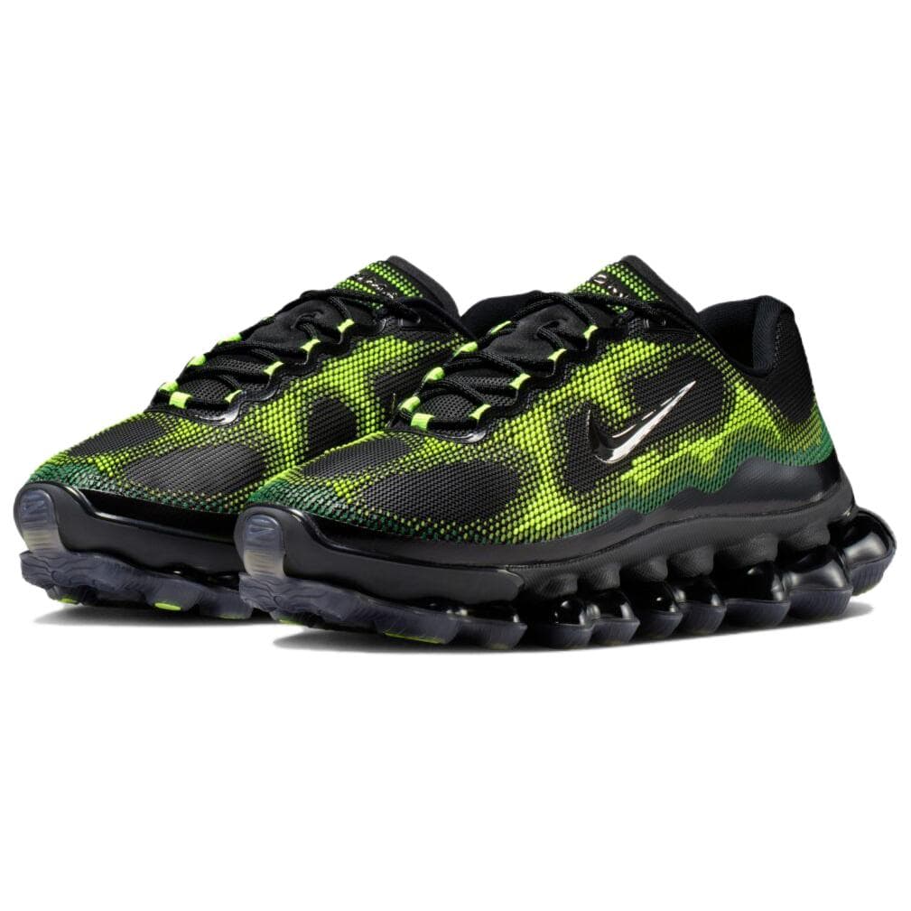 Кроссовки для бега Nike Air Liquid Max Комфортные Беговые Кроссовки Мужские Черные Зеленые - изображение 3