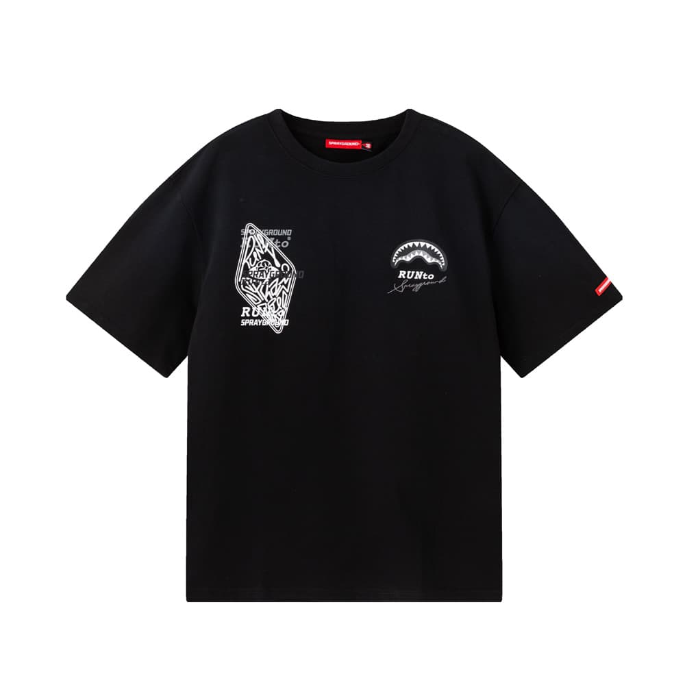 Футболка SPRAYGROUND Мужские T-рубашки - изображение 4