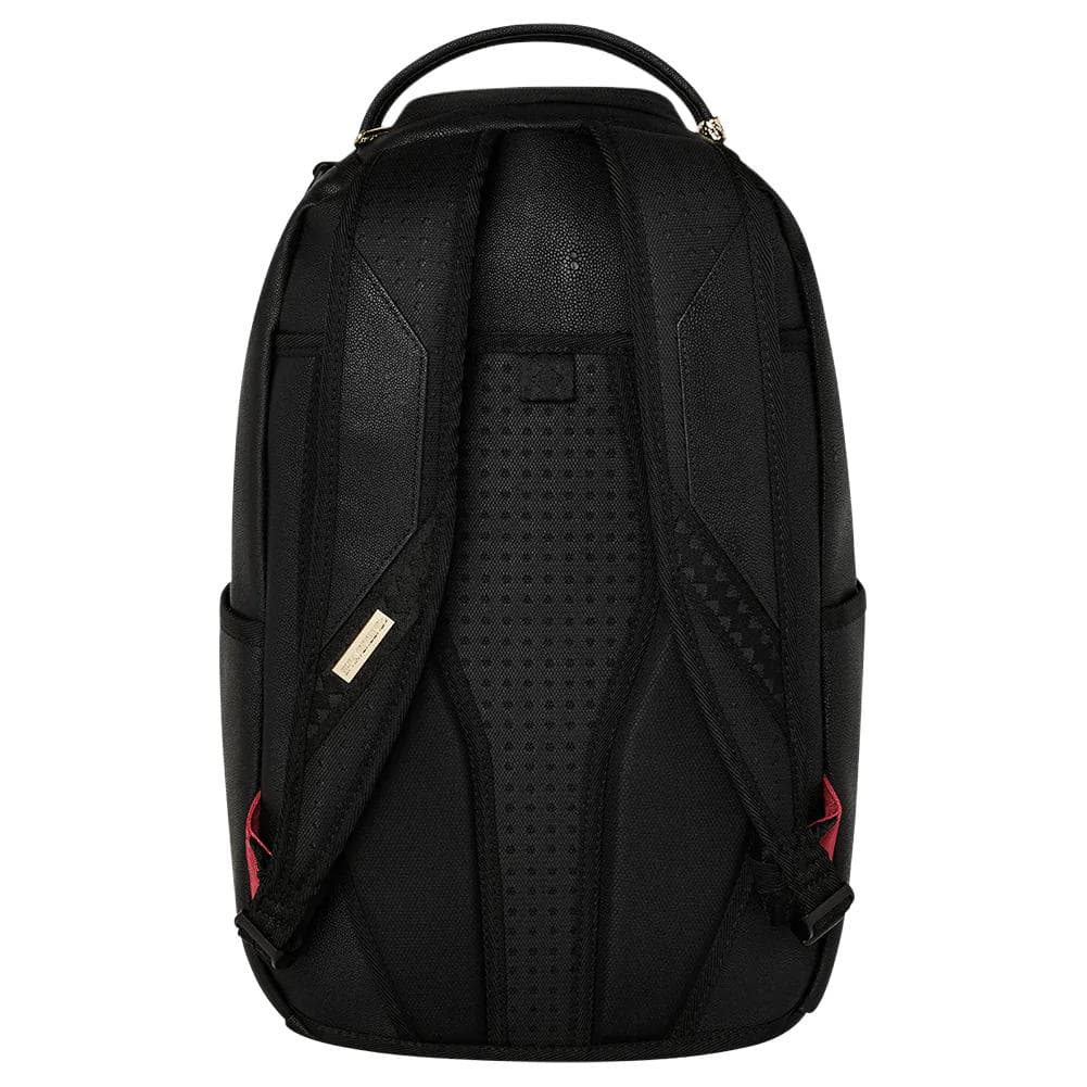 Рюкзак SPRAYGROUND ПВХ (поливинилхлорид) Рюкзак Унисекс Черный Золото - изображение 5