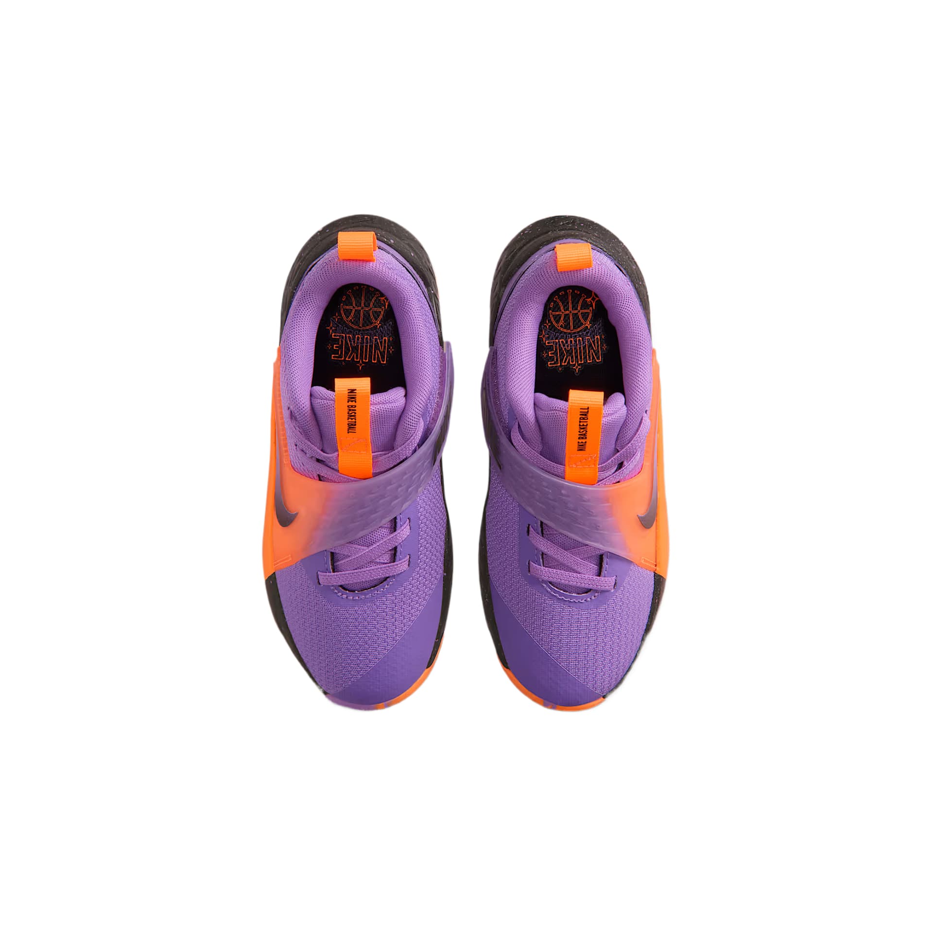 Кроссовки Nike Team Hustle D 12 Сетчатая ткань Low Топ Беговые кроссовки Детский - изображение 3