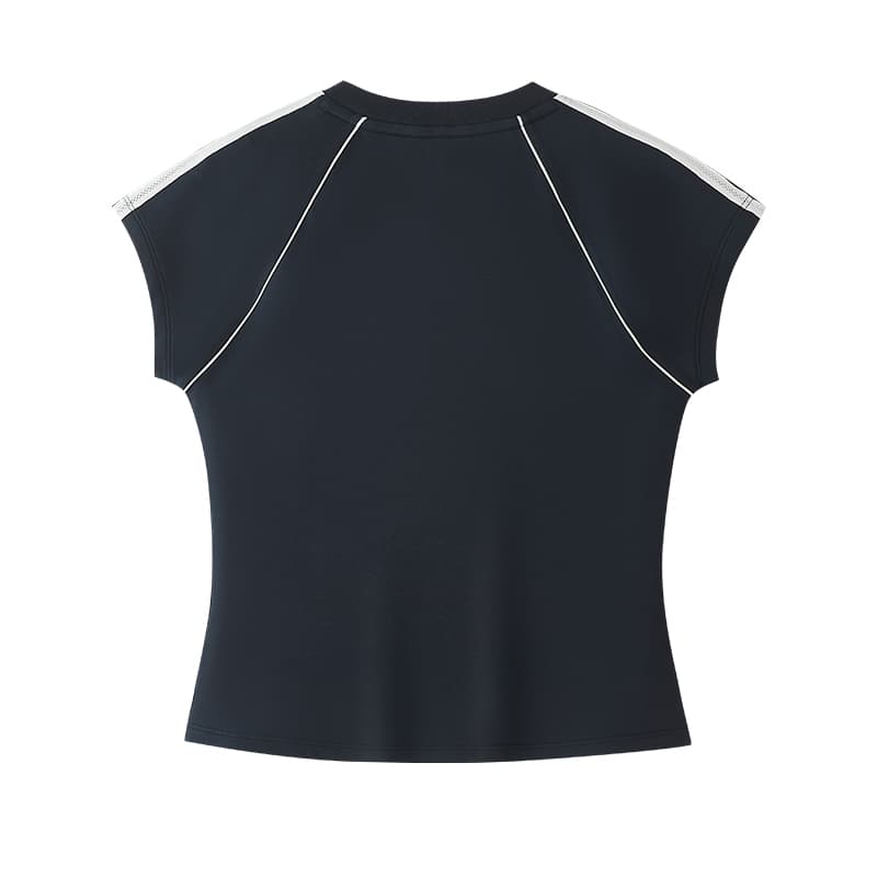 Футболка FILA FUSION Life T-Shirt Женская Темно-Синяя - изображение 2