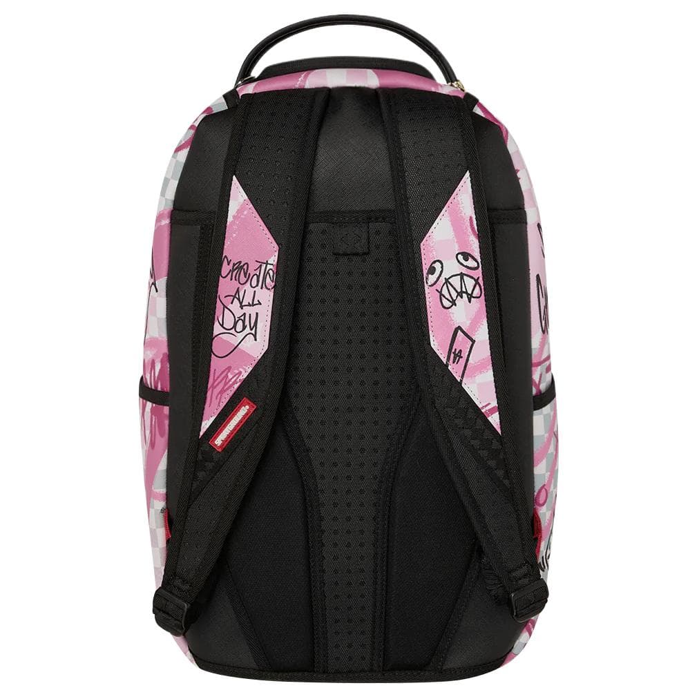 Рюкзак SPRAYGROUND ПВХ (поливинилхлорид) Рюкзак Унисекс Розовый - изображение 5
