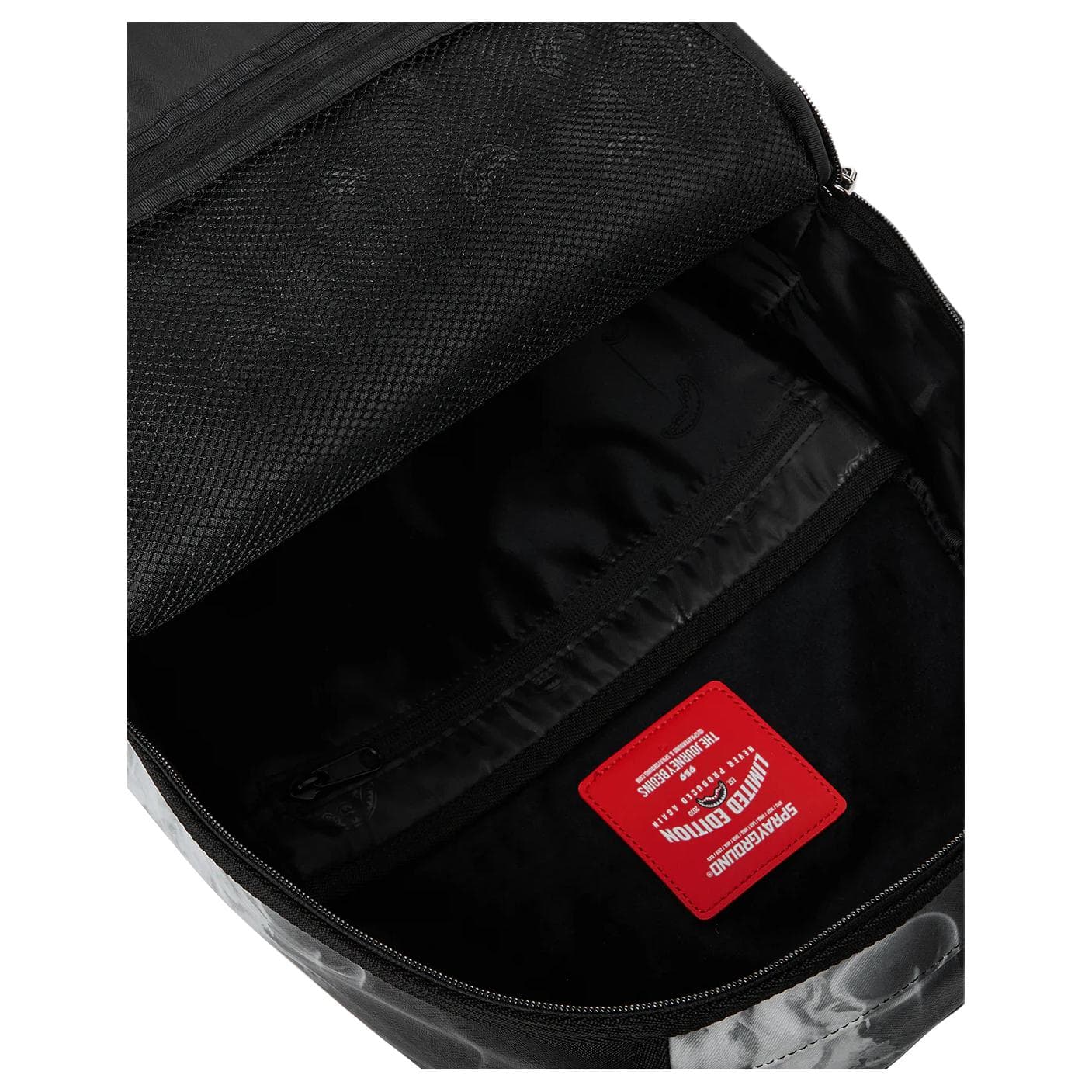 Рюкзак SPRAYGROUND ПВХ (поливинилхлорид) Рюкзак Унисекс Черный Белый - изображение 9