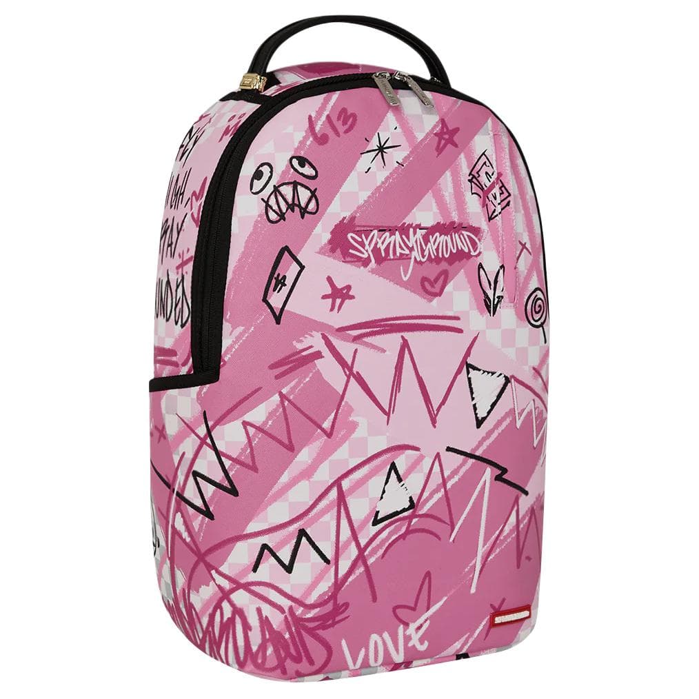Рюкзак SPRAYGROUND ПВХ (поливинилхлорид) Рюкзак Унисекс Розовый - изображение 2