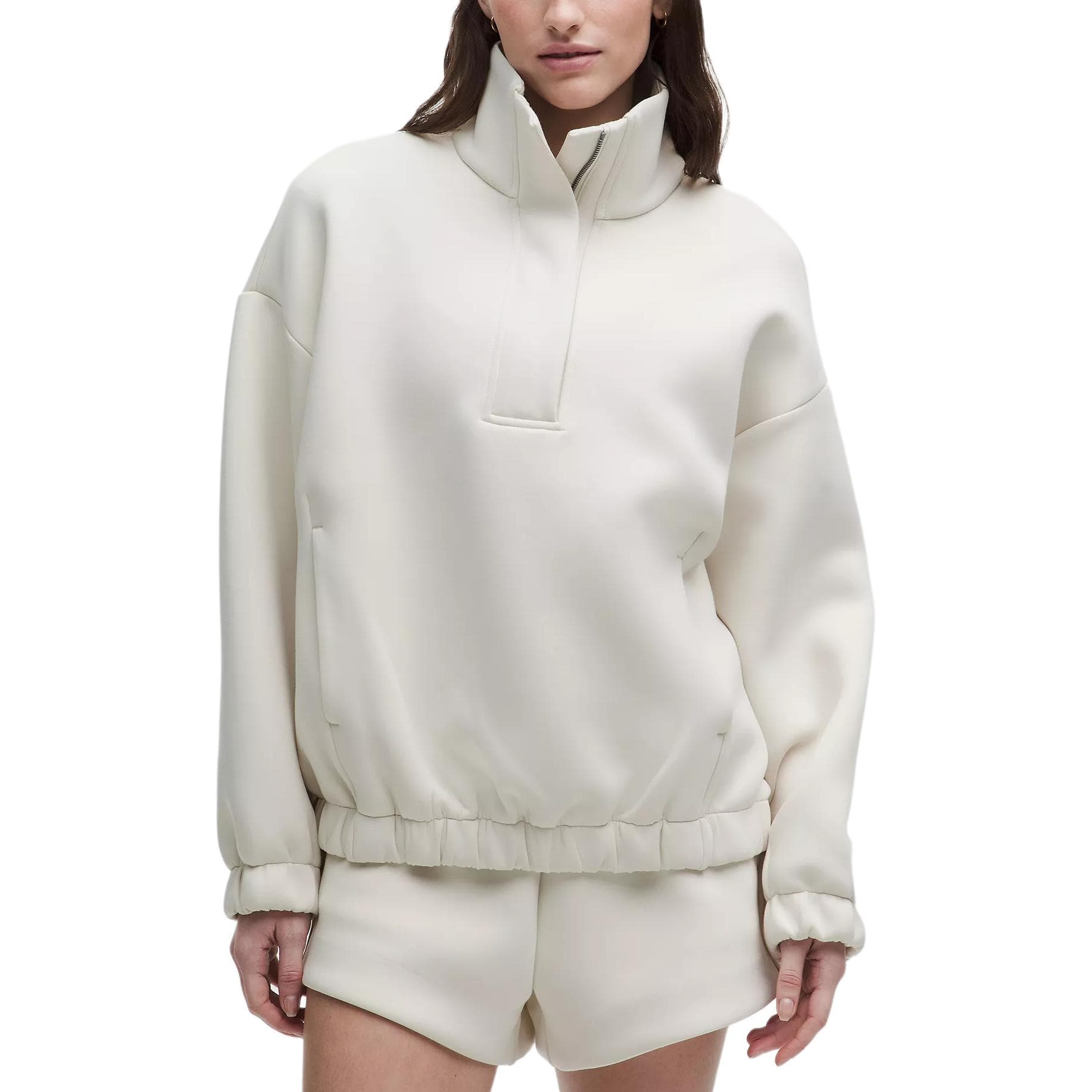 Кофта Lululemon Sleek Spacer Полузастежка Свитшот Женские - изображение 1